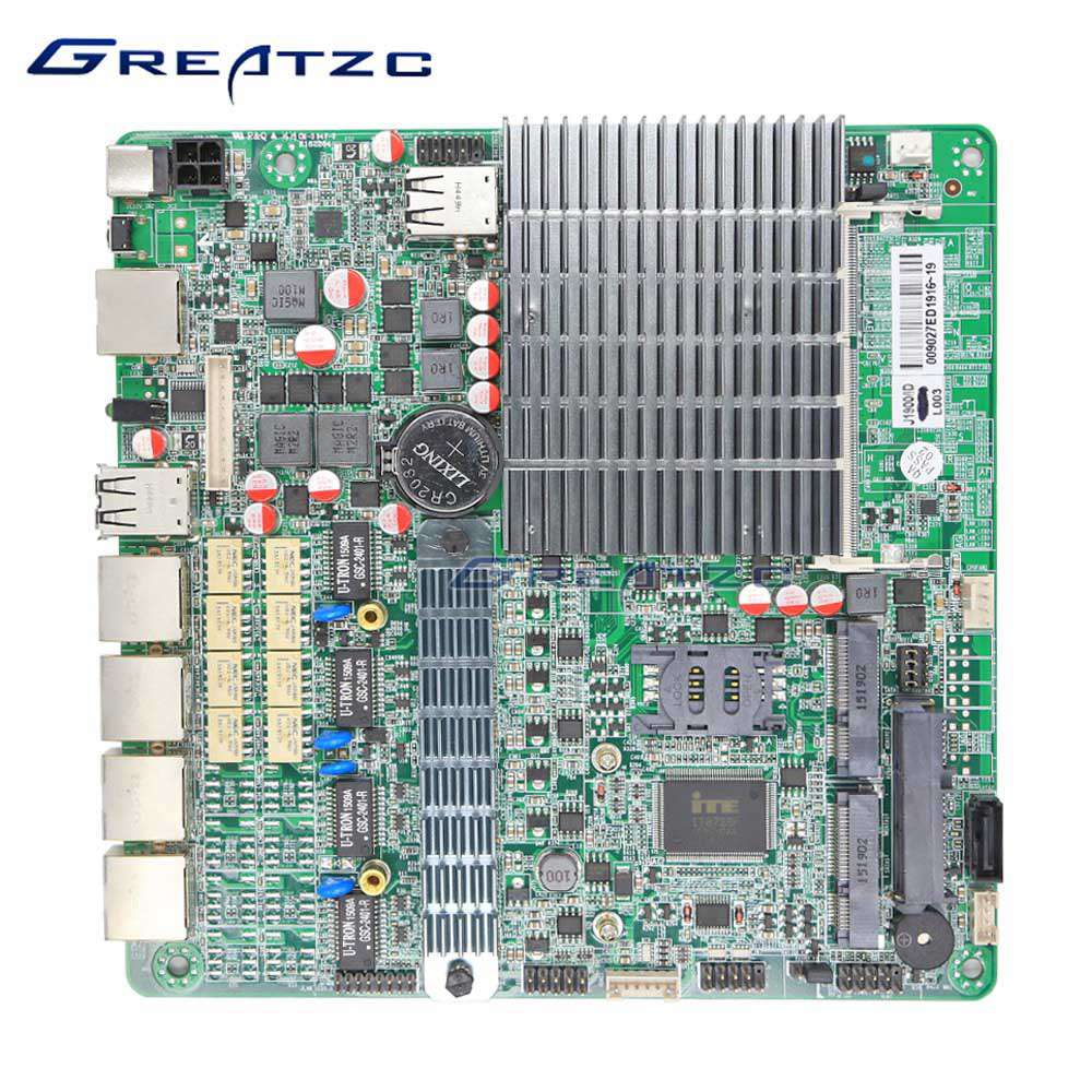 ZC-BT194L 4 Ethernet Ports Mini Itx Motherboard