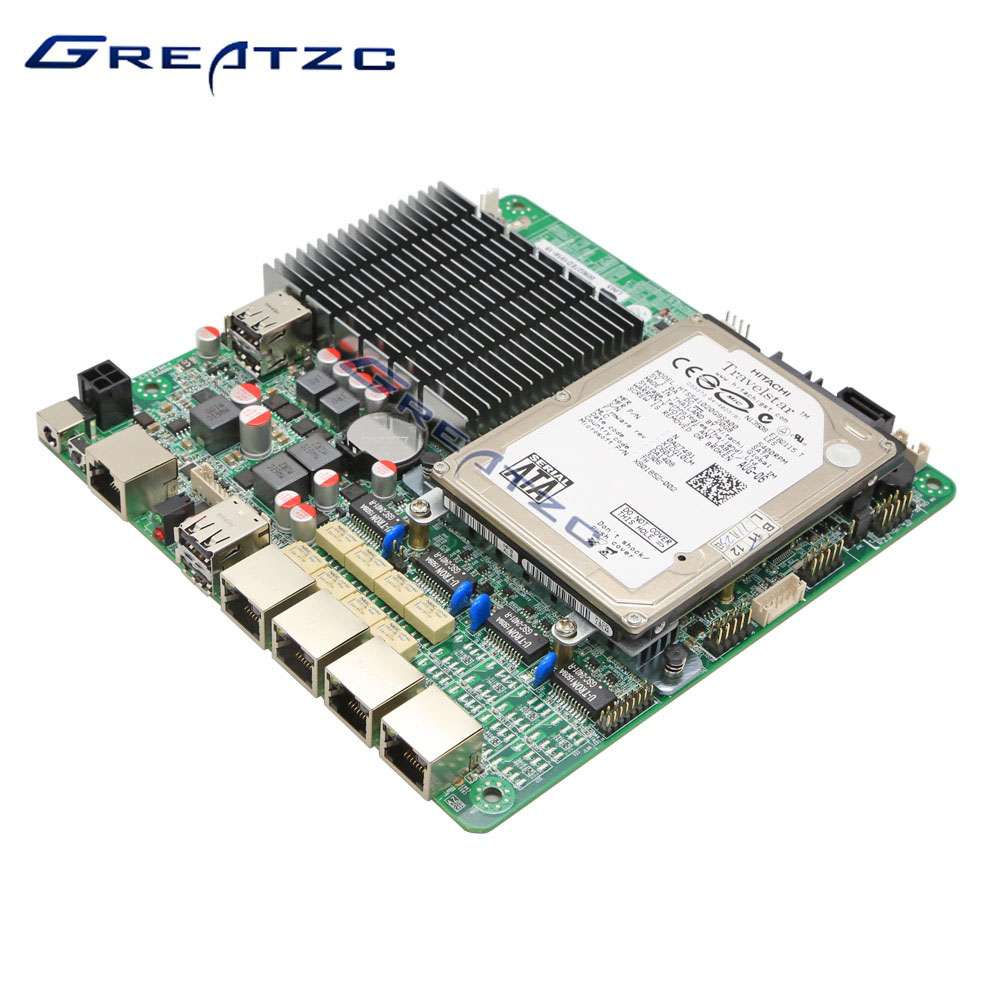 ZC-BT184L Firewall Motherboard 4 Lan Mini Itx