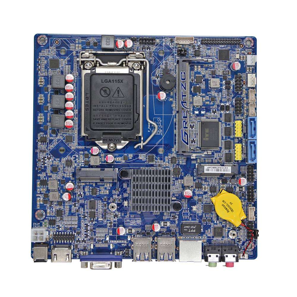 ZC-DN-H110SL-V Mini ITX Motherboard With Socket LGA1151
