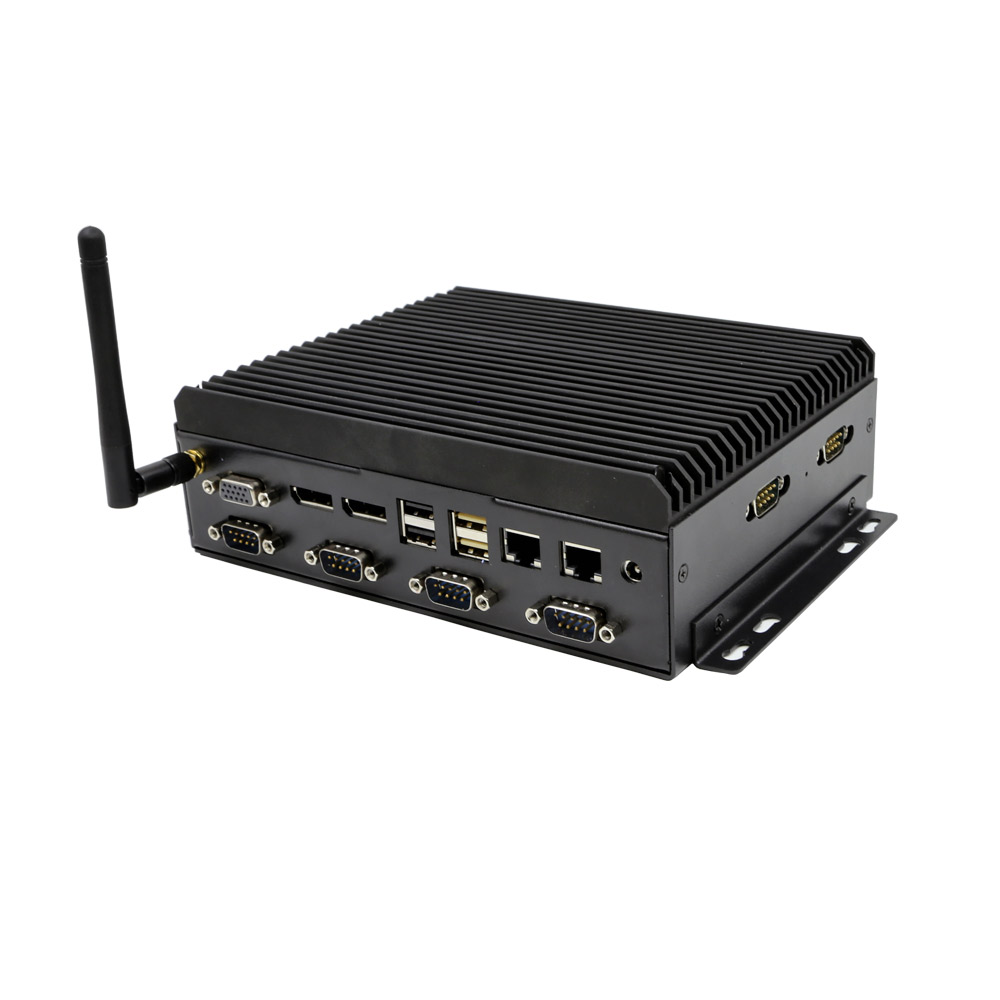 ZC-G3855DL-6C With 6 RS232 4 RS485 422 Optional Fanless Industrial Computer 2 La