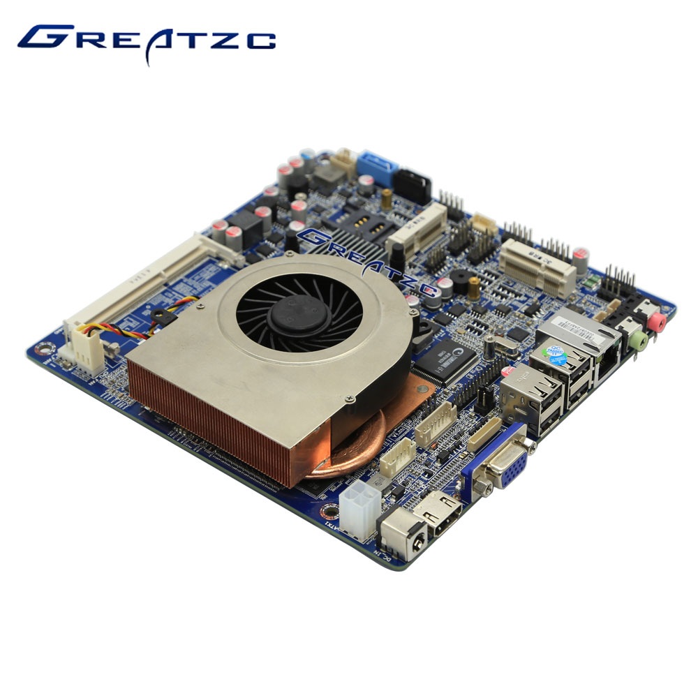 ZC-ON4-1037 Mini ITX Motherboard 1037U CPU Industrial Grade Nvidia GT730 Graphic