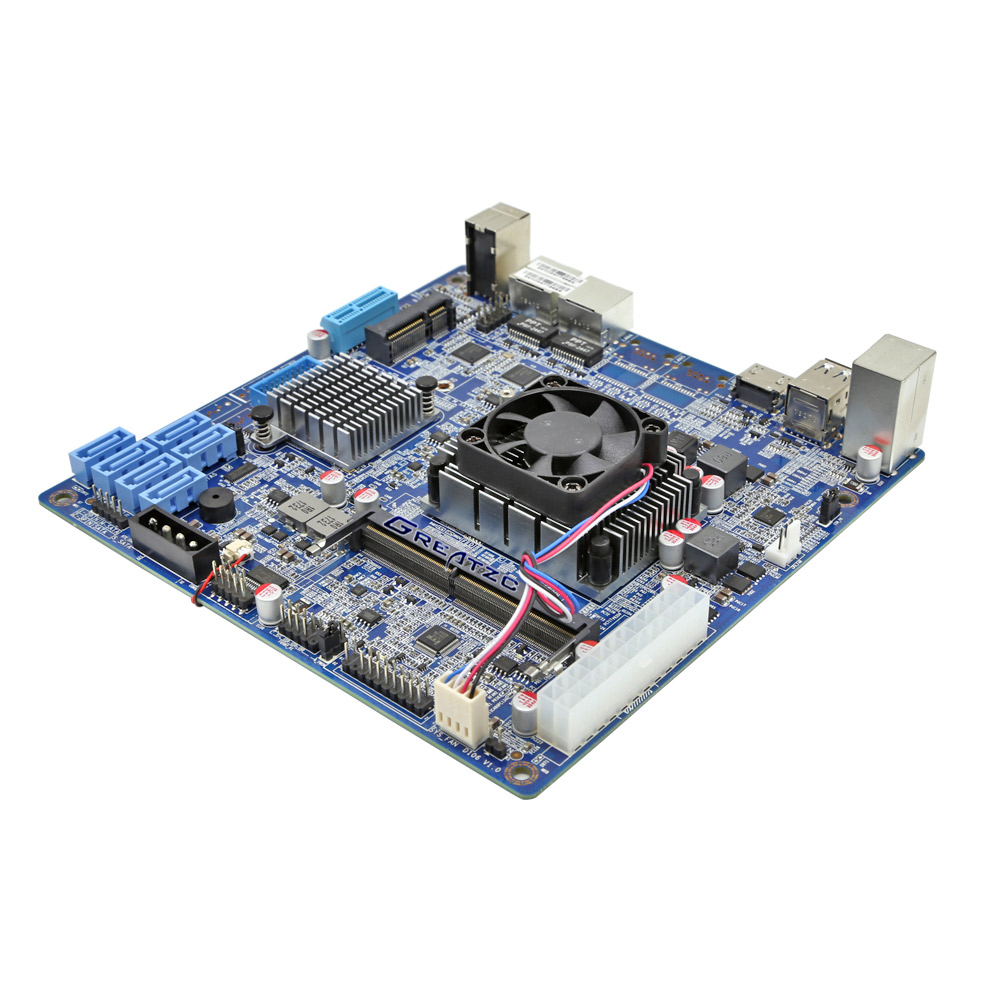 ZC-3855DN-NAS With 6 SATA 3.0 NAS Mini Itx Mainboard