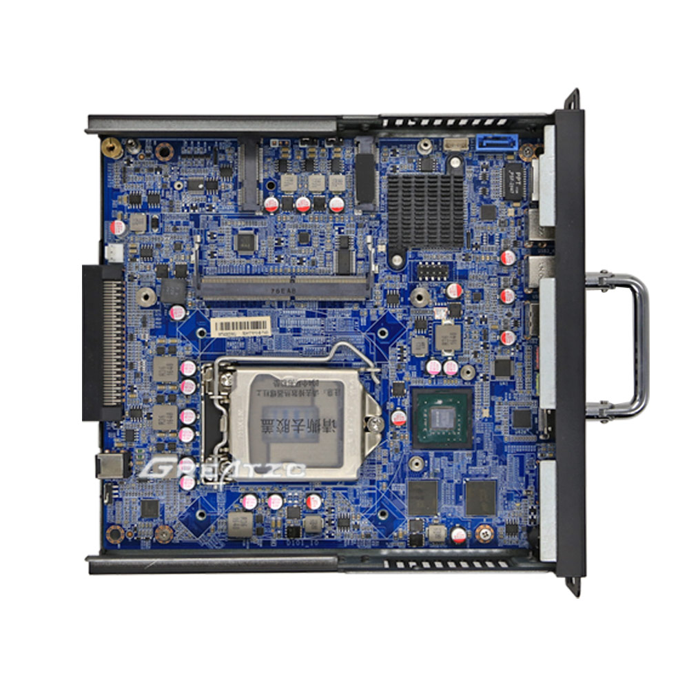 Independently displayed intel i3 i5 i7 discrete graphics Nvidia OPS Computer, due to the impact of chassis size, power consumption, and thermal design, the general integrated graphics are NVIDIA GT730 and NVIDIA GT1030. Compared with the discrete graphics discrete graphics on the market, the performance of this discrete graphics integrated in OPS computers It is relatively weak, and it cannot be replaced with a graphics card. It cannot be used to play large games or complex graphics processing tasks.