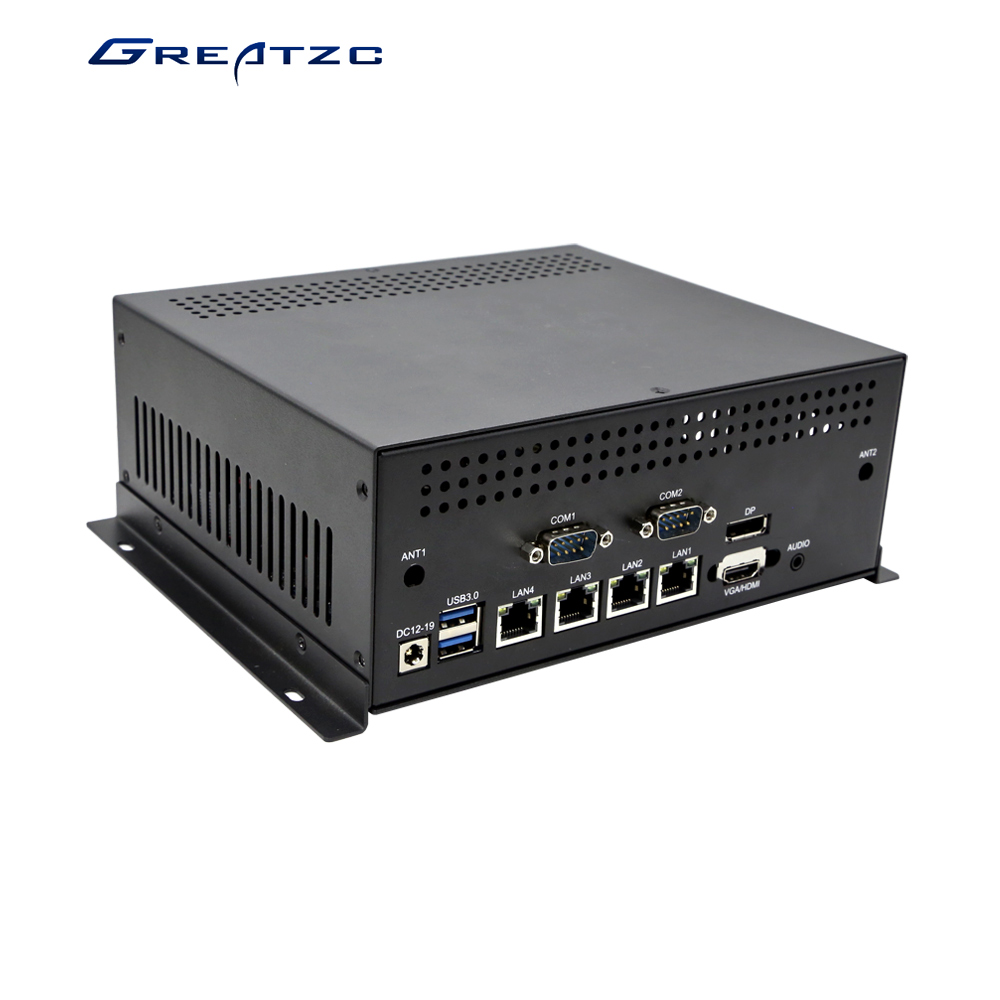 4 Gigabit Ethernet Mini Firewall PC Network Security Mini Server