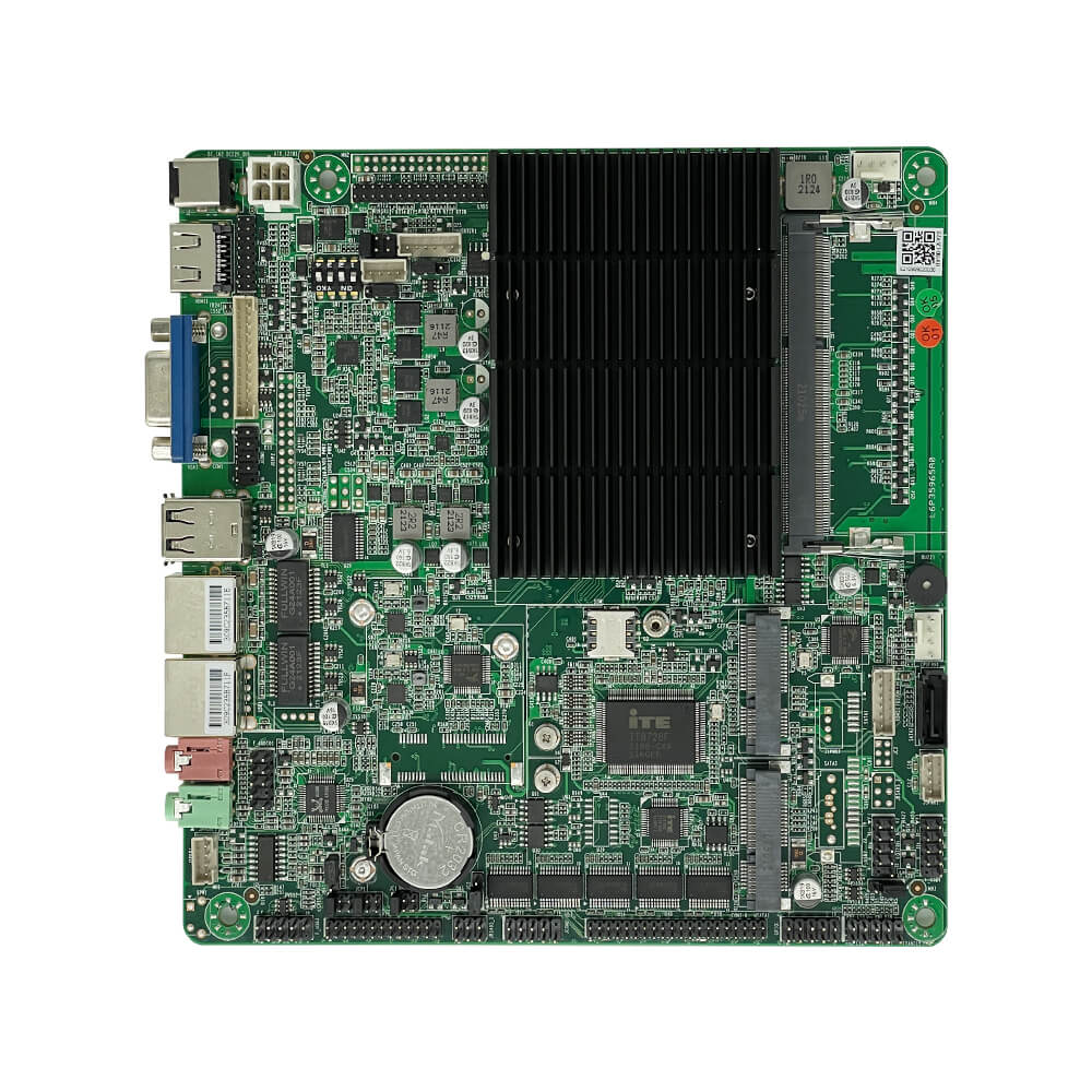 ZC-ITX1900DL-6C Thin Mini itx Motherboard J1900 CPU 2 LAN 6 COM