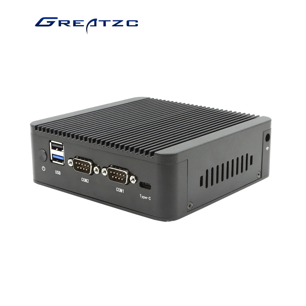 Dual Ethernet Fanless Mini PC Onboard J4125 CPU