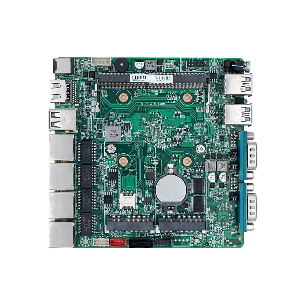 ZC-N4125R Nano Itx Motherboard With 4 LAN Ports