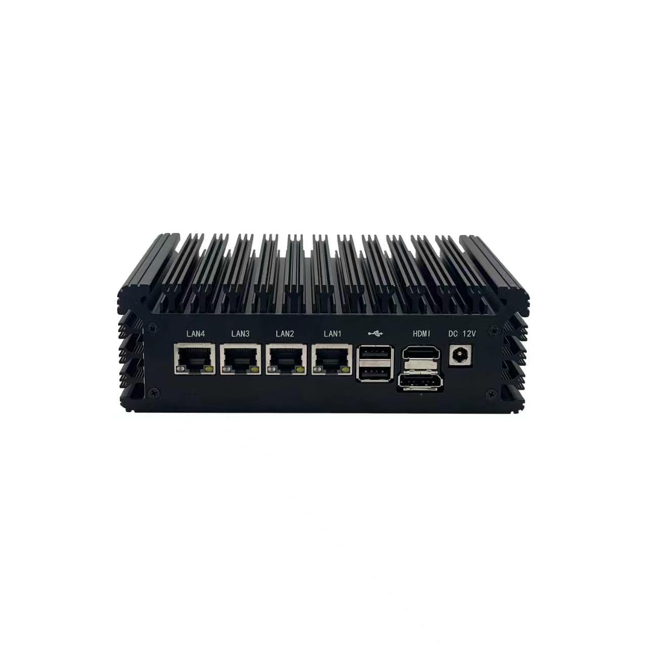 ZC-NANO200-N100-4L Industrial PC With 4 LAN Ports 