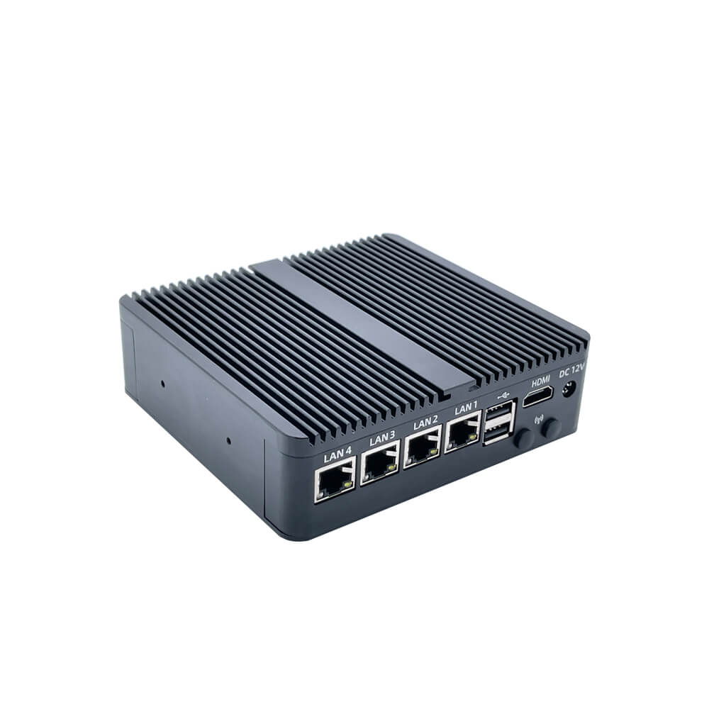 ZC-G6412-4L Firewall PC Onboard J6412 CPU  4 Intel i225/i226 2.5G Network Card